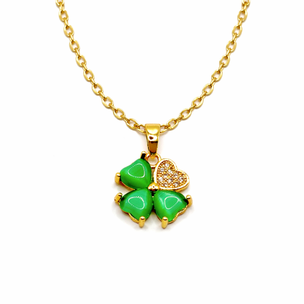 Groene Ketting Dames | Lueur Émeraude