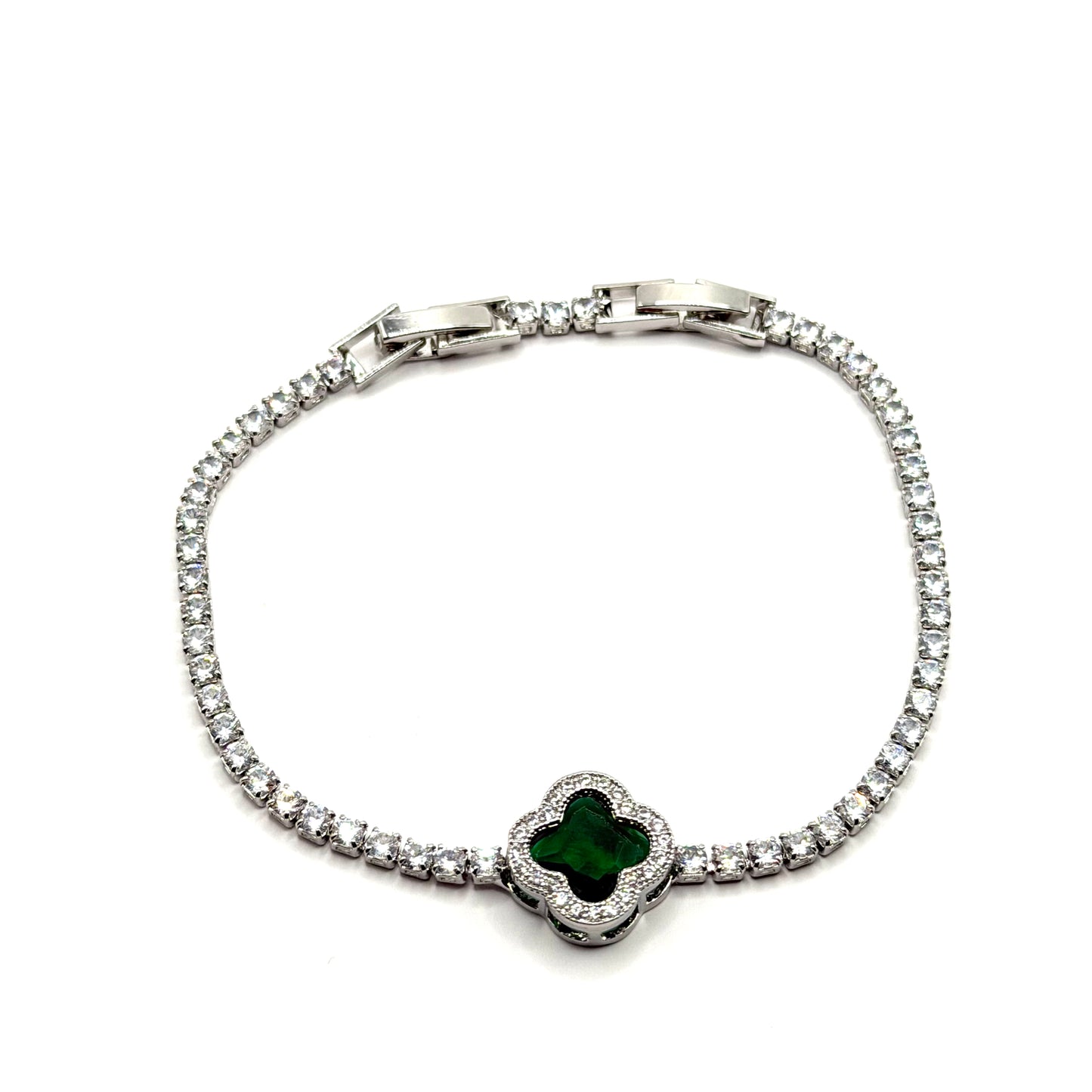 Clover Dames Armband Dames Zilver | Lueur Noble