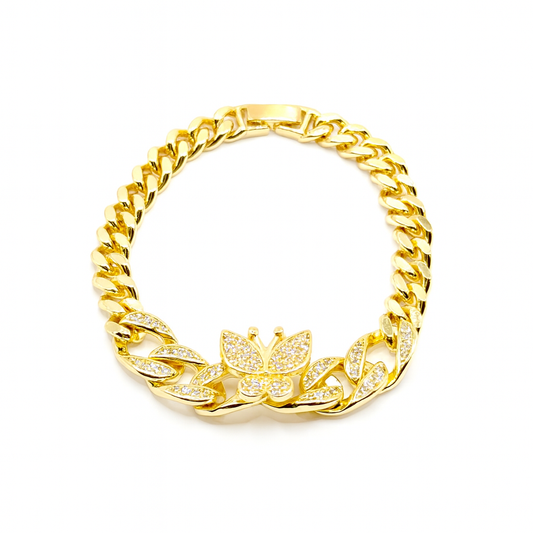 Belle Envolée vlinder armband voor dames met elegant en verfijnd design – Montier Paris
