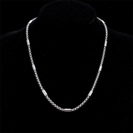 Forme heren ketting met strak en minimalistisch design – Montier Paris
