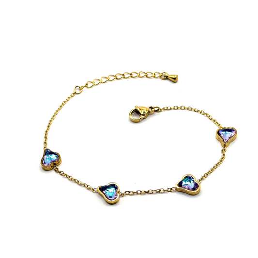 Cœur d’Or hartjes armband voor dames met verfijnd en tijdloos design – Montier Paris
