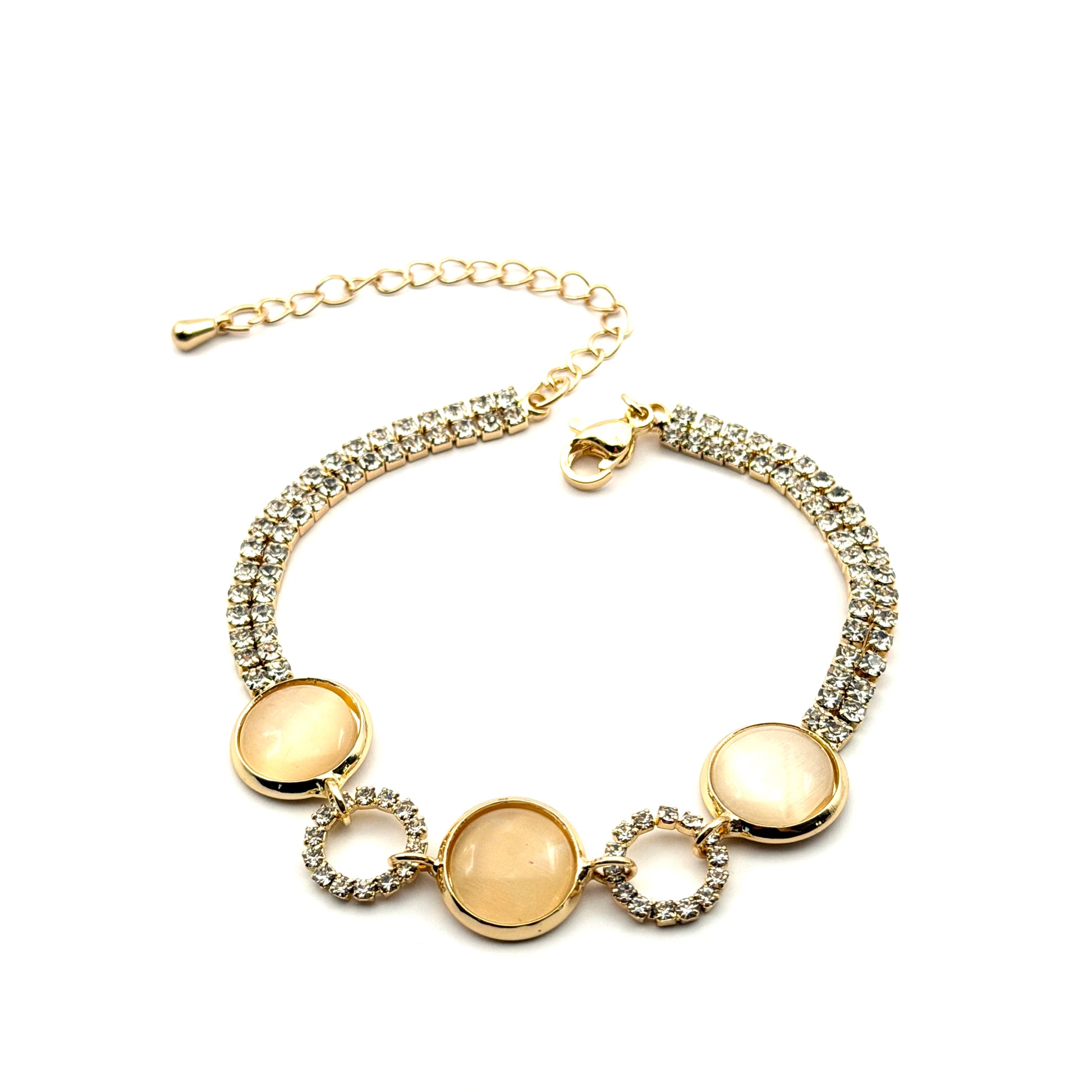 Lueur Élégante parelmoer armband voor dames met zachte glans en elegante uitstraling – Montier Paris
