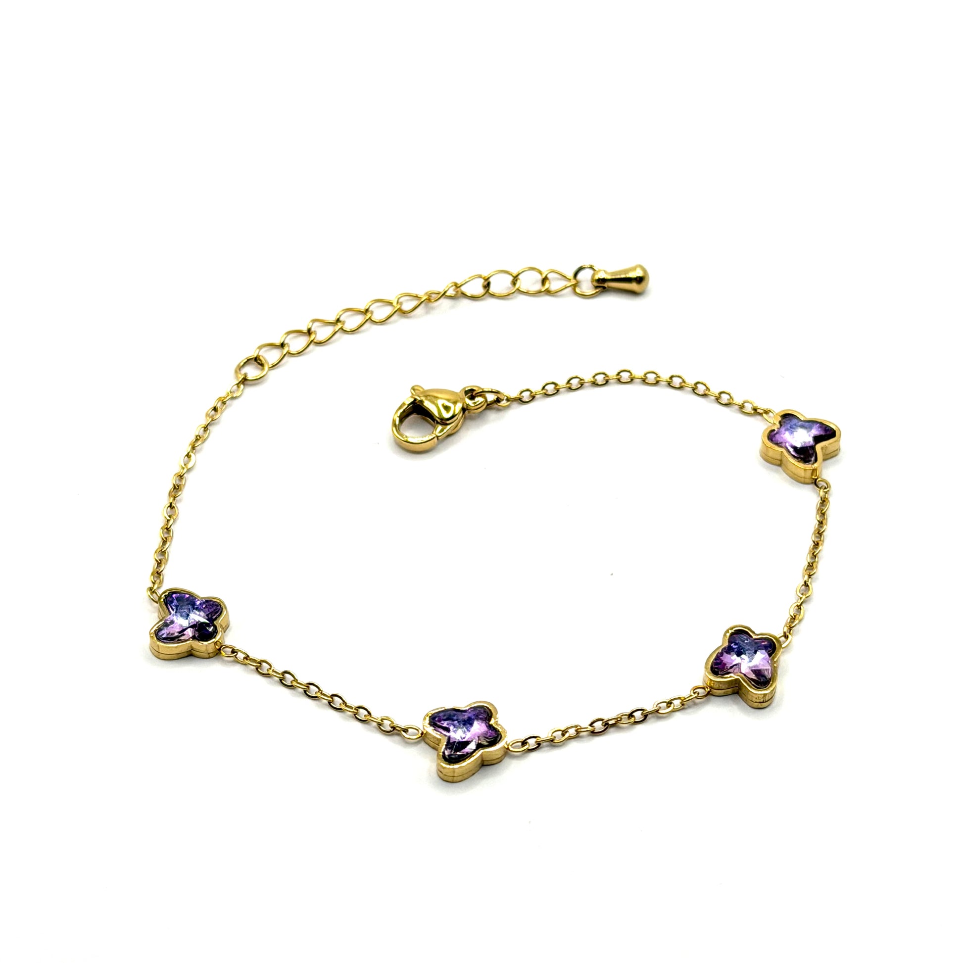 Papillon d’Or gouden dames armband met verfijnd vlinderdesign – Montier Paris
