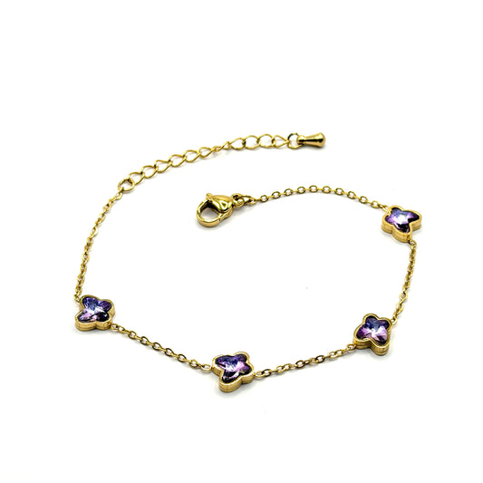 Papillon d’Or gouden dames armband met verfijnd vlinderdesign – Montier Paris
